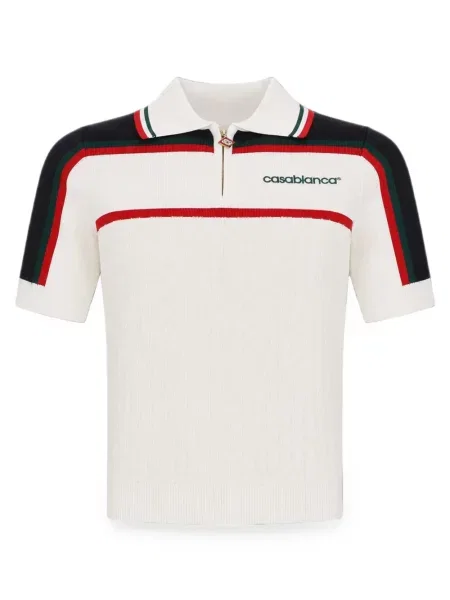 Tricou polo Casablanca cu autograf