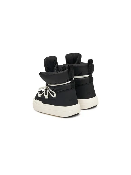 Moon Boot gyerek hótaposó MB JR PARK LACE MID fekete