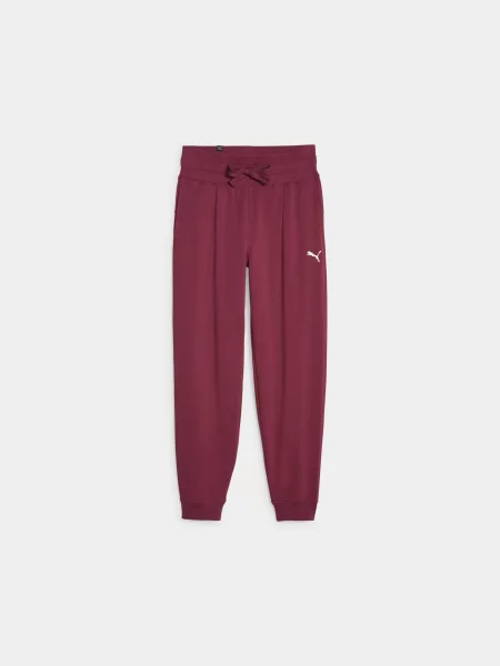 Штани спортивні PUMA Her High-waist Pants Tr комбінований верх червоний