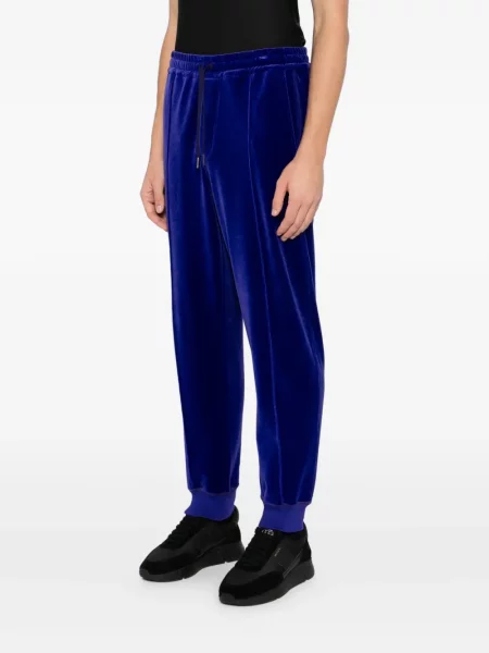 Pantaloni Tom Ford de catifea violet
