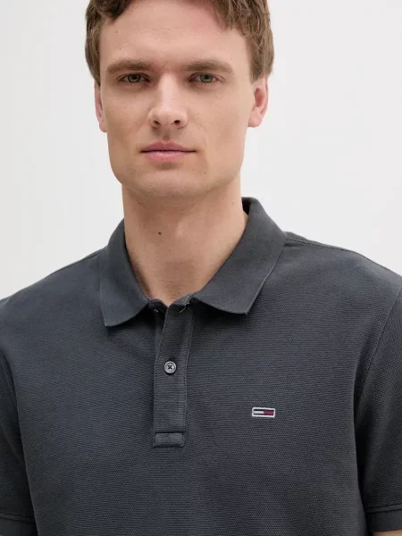 Tommy Jeans polo szara
