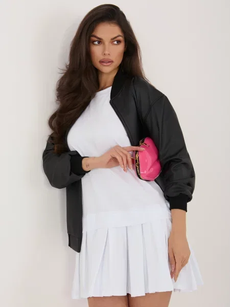 Geanta de piele Lakerta negru