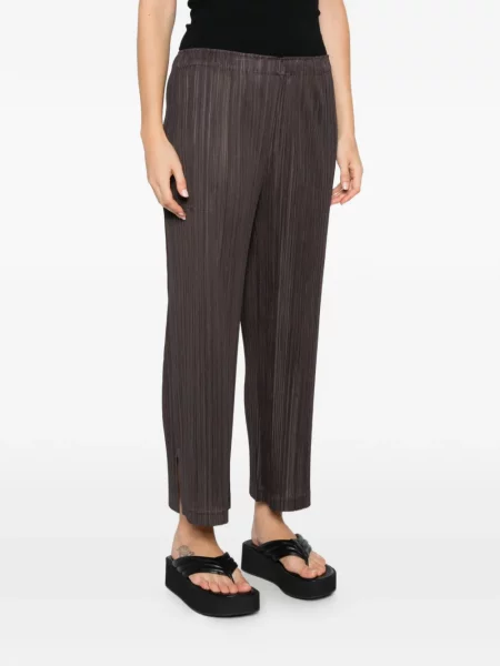 Pantaloni Pleats Please Issey Miyake gri