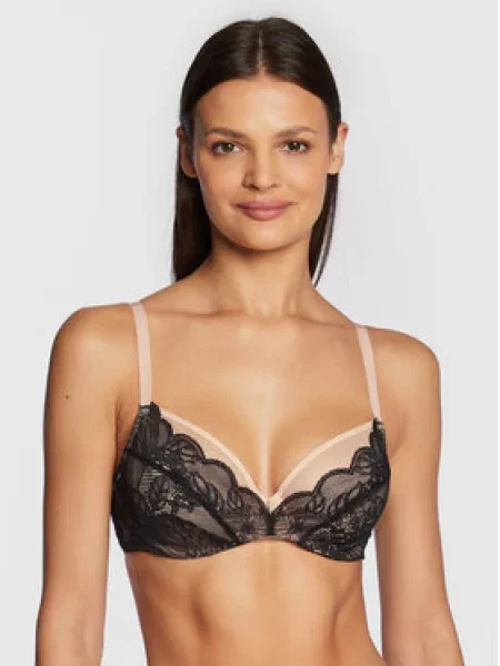 Chantelle Sutien cu armătură Midnight Flowers negru