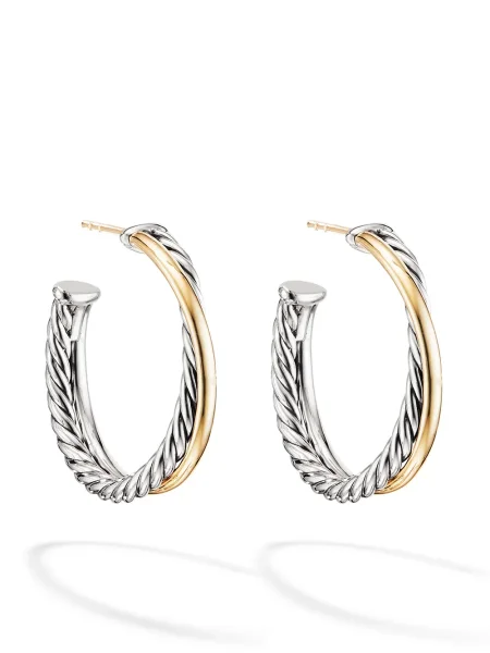 Cercei David Yurman galben