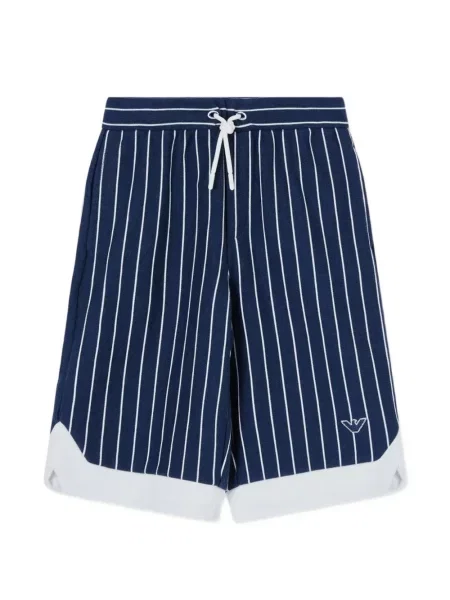 Szorty dziecięce Emporio Armani niebieskie