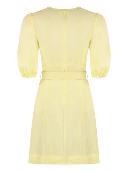 Rochie Yves Salomon de costum galben
