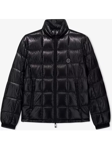 Kurtka puchowa Armani Exchange Puffer Glossy S czarny
