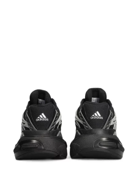 Sneakerși Adidas cu șireturi plasă negru
