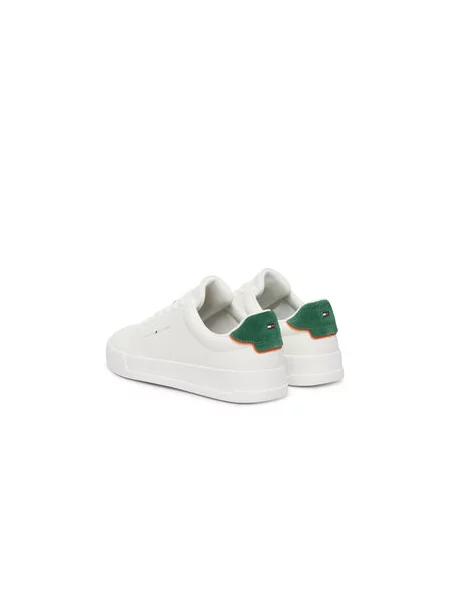 Laisvalaikio batai Tommy Hilfiger Th Court Core Ess Leather balta