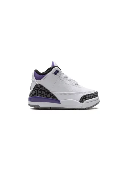 Sneakersy dziecięce Jordan 3 Retro białe