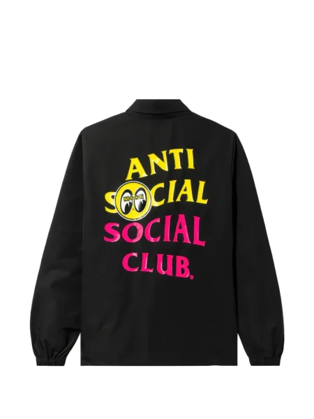 Яке Anti Social Social Club с принт черно