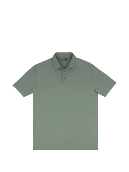 Polo Zanone scurt verde
