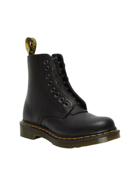 Botki Dr. Martens skórzane czarne
