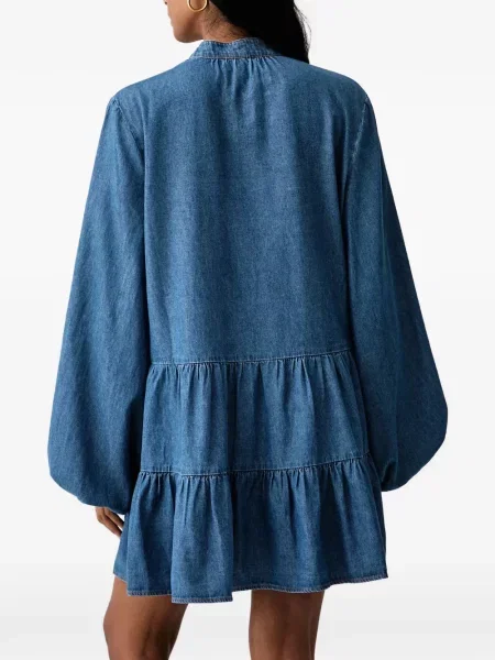 Rochie Bardot albastru
