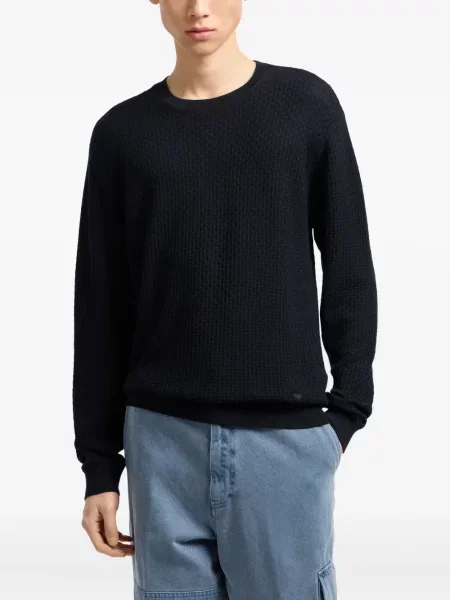 Pulover Emporio Armani albastru
