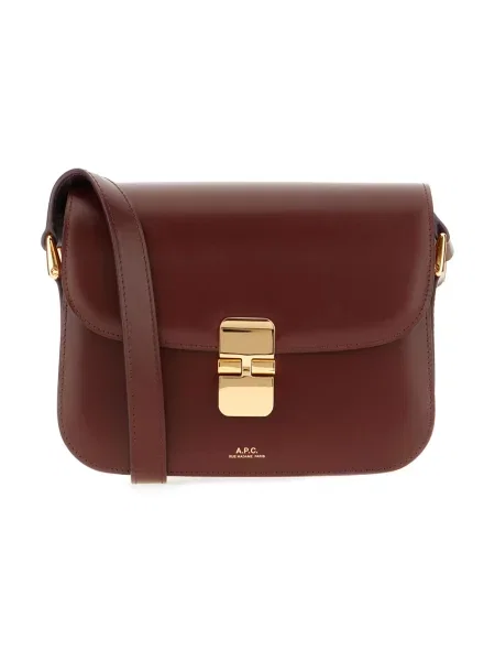 Torebka A.p.c. bordowa