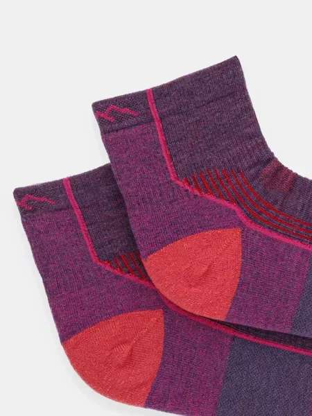 Вовняні шкарпетки Darn Tough фіолетовий