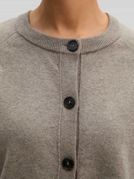 Kardigan rozpinany o kroju regular fit z raglanowymi rękawami Marc O'polo