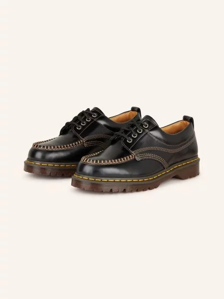 Šněrovací kotníkové boty Dr. Martens černé