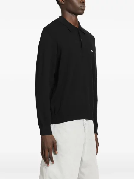Tricou polo Carhartt Wip negru