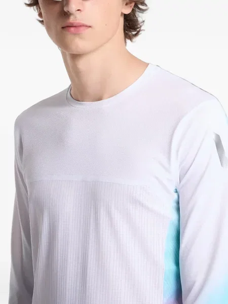 Lung tricou Soar alb