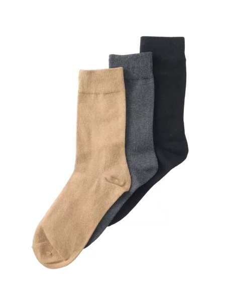 JACK & JONES Șosete JACORDINARY maro cămilă / gri închis negru