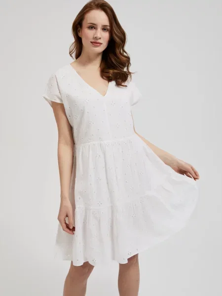 Rochie Moodo de costum alb