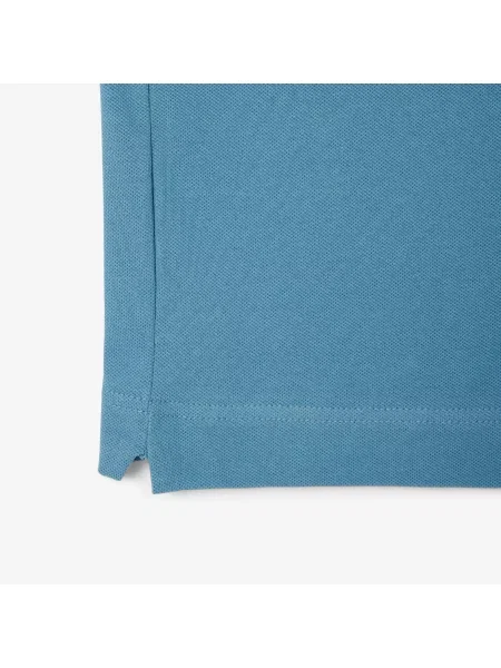 Lacoste Koszulka Polo Paris Stretch Piqué Regular Fit niebieska