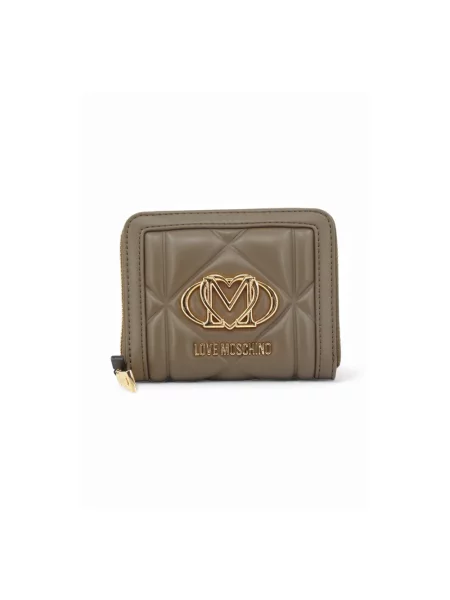 Portfel Love Moschino brązowy
