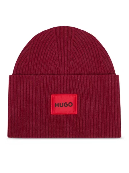 Czapka HUGO czerwona