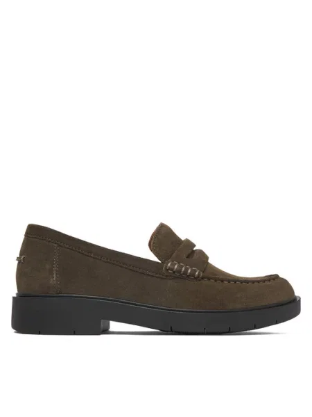 Pantofi loafer Geox verde