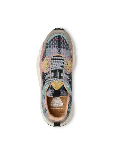 Sneakersy Flower Mountain skórzane w kwiatki