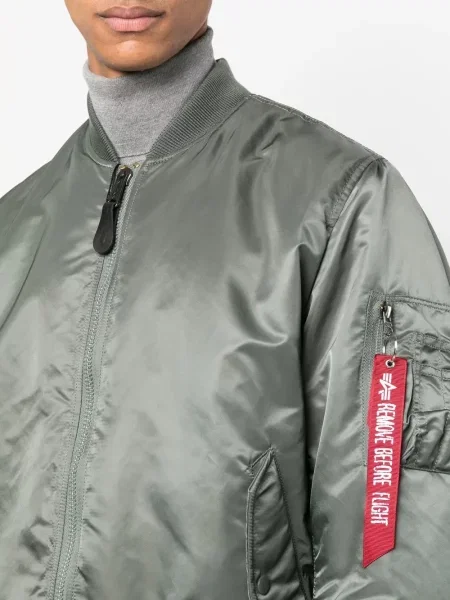 Μπουφάν bomber Alpha Industries πράσινο