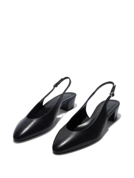 Pantofi cu toc Aeyde slingback negru
