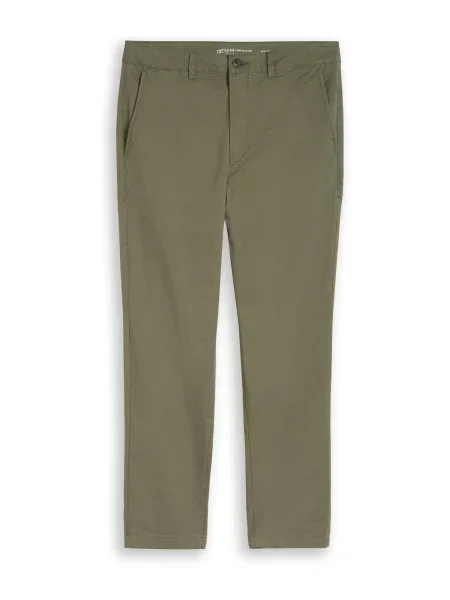 TOM TAILOR DENIM Pantaloni eleganți oliv