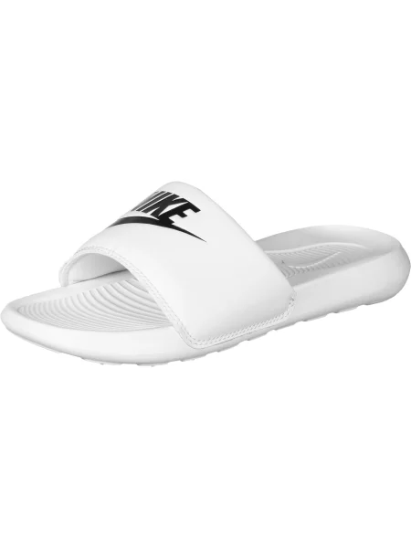 Nike Sportswear Saboți Victori One negru alb