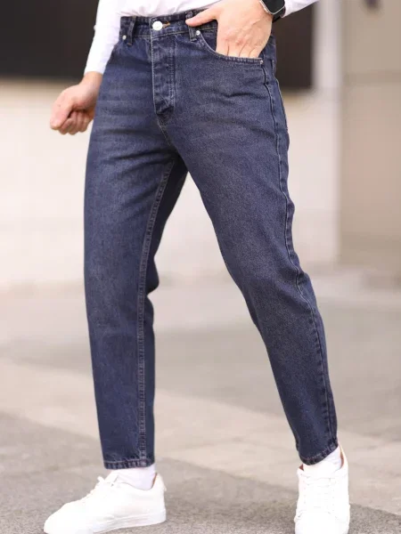 Trendyol Jeans marin albastru