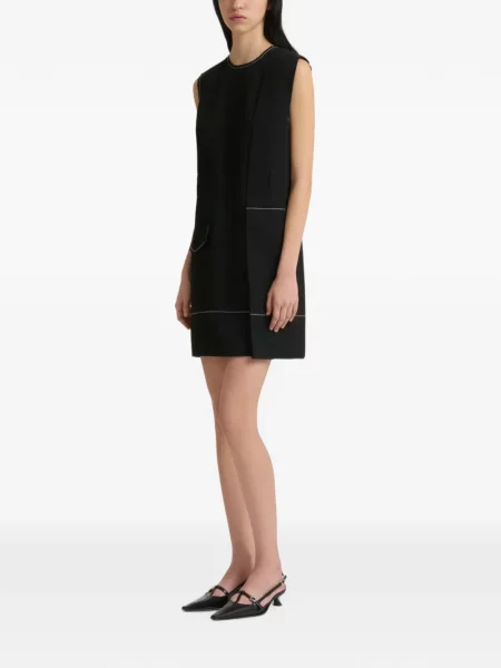 Rochie mini Marni de lână plic negru
