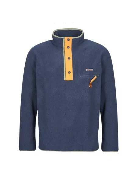 Pocnitură hanorac din fleece Columbia din fleece albastru