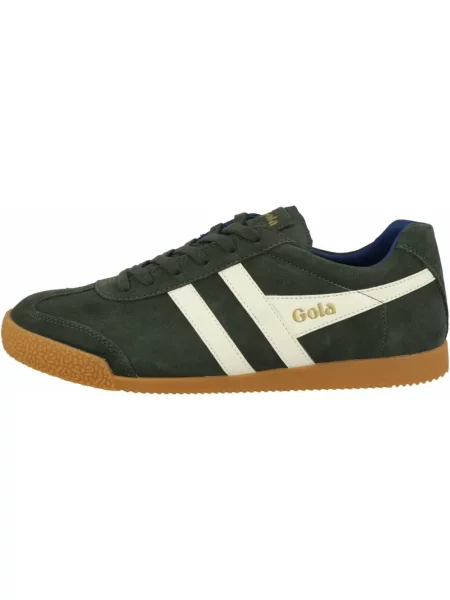Sneakersy Gola zamszowe zielone