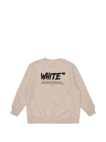 Dětska mikina Off-white bílá