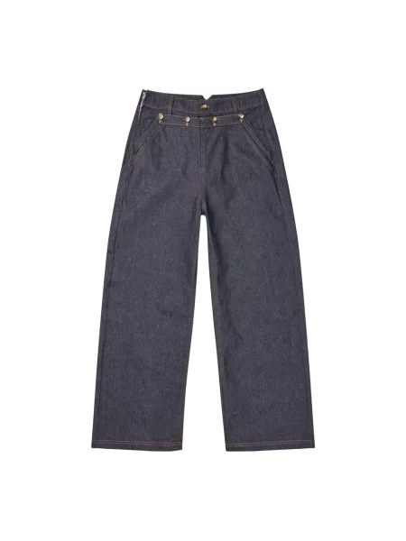 Jeansy Munthe niebieskie