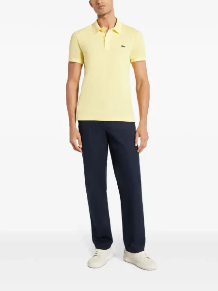 Polo marškinėliai Lacoste geltona