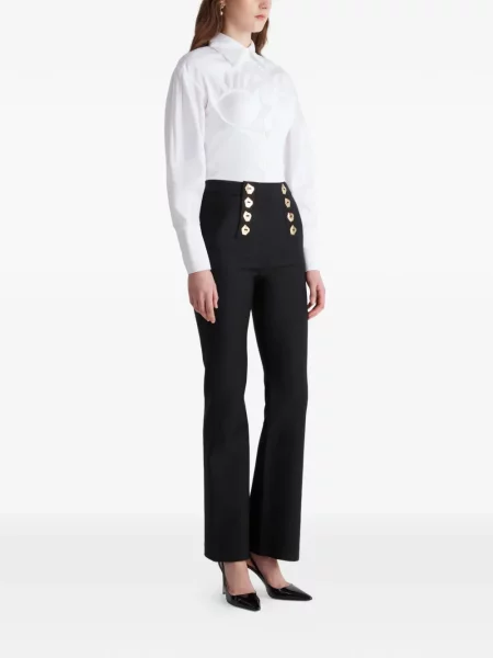 Cămașă Violante Nessi tip corset alb