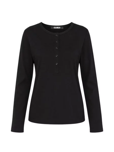 Lung pulover Club21 Collection negru
