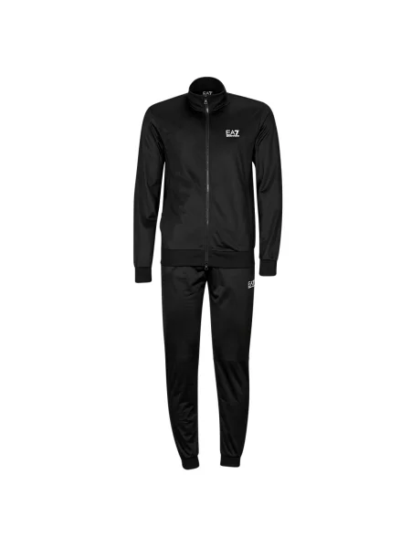 Obleka ukrojena obleka Emporio Armani Ea7 črna