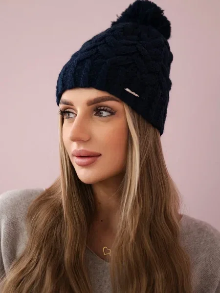 Șapcă Kesi din fleece albastru