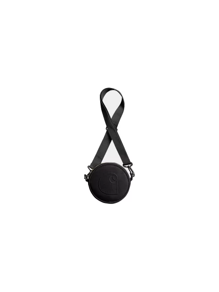 Carhartt WIP Clarton Bag Black Unisex Plecaki i torby Carhartt WIP Size: One size czarny