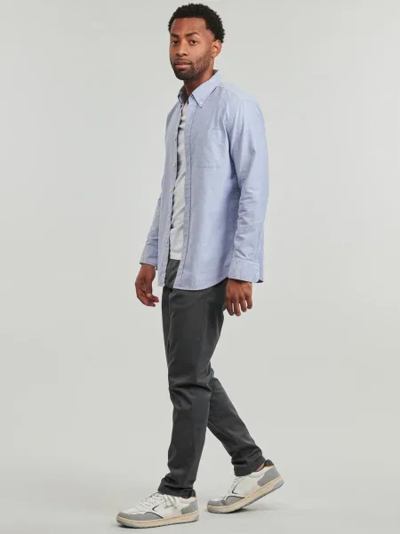Pantaloni chino Selected gri